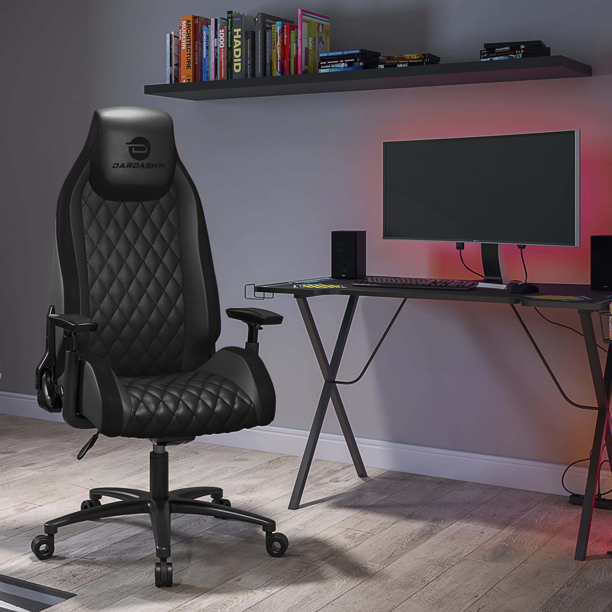 TALCUS Gaming Chair - Black