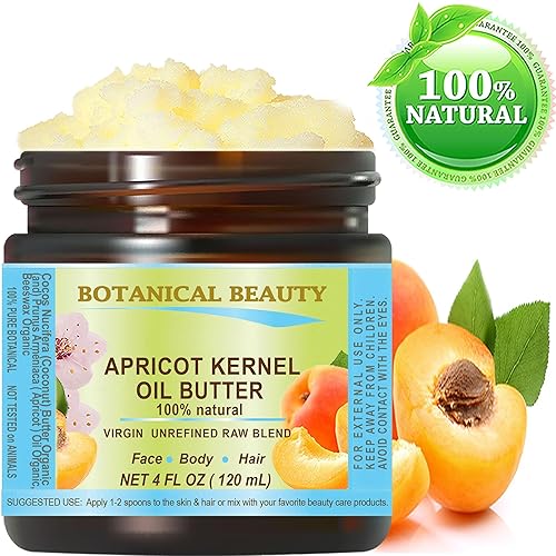 Miniatura 2 de Mantequilla de aceite de manzana orgánica australiana. 100 % natural, virgen, sin refinar, crudo, 4 onzas líquidas. Para el cuidado de la piel, el