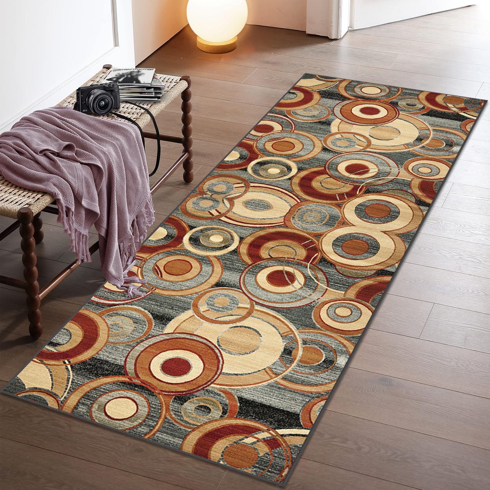 Xiaputcr Color-M132 Non Slip Kitchen Runner Rugs Carpet Runners For Hallways Long Hall Carpet Runners Washable Carpet Floor Mat Entrance Runner For Hallway Entryway Absorbent Area Rugs For Laundry Room 40 X 180 Cm