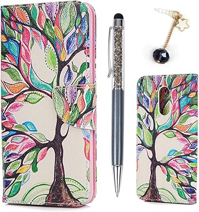 Funda Xiaomi Redmi 5 Plus, Funda Libro de Cuero Impresi?n de Suave PU Premium e Silicone TPU Carcasa, Correa de mano, Soporte Plegable, Ranuras para Tarjetas y Billetera, Cierre Magn?tico, ?rbol II Funda Xiaomi Redmi 5 Plus, Funda Libro de Cuero Impresi?n de Suave PU Premium e Silicone TPU Carcasa, Correa de mano, Soporte Plegable, Ranuras para Tarjetas y Billetera, Cierre Magn?tico, ?rbol II