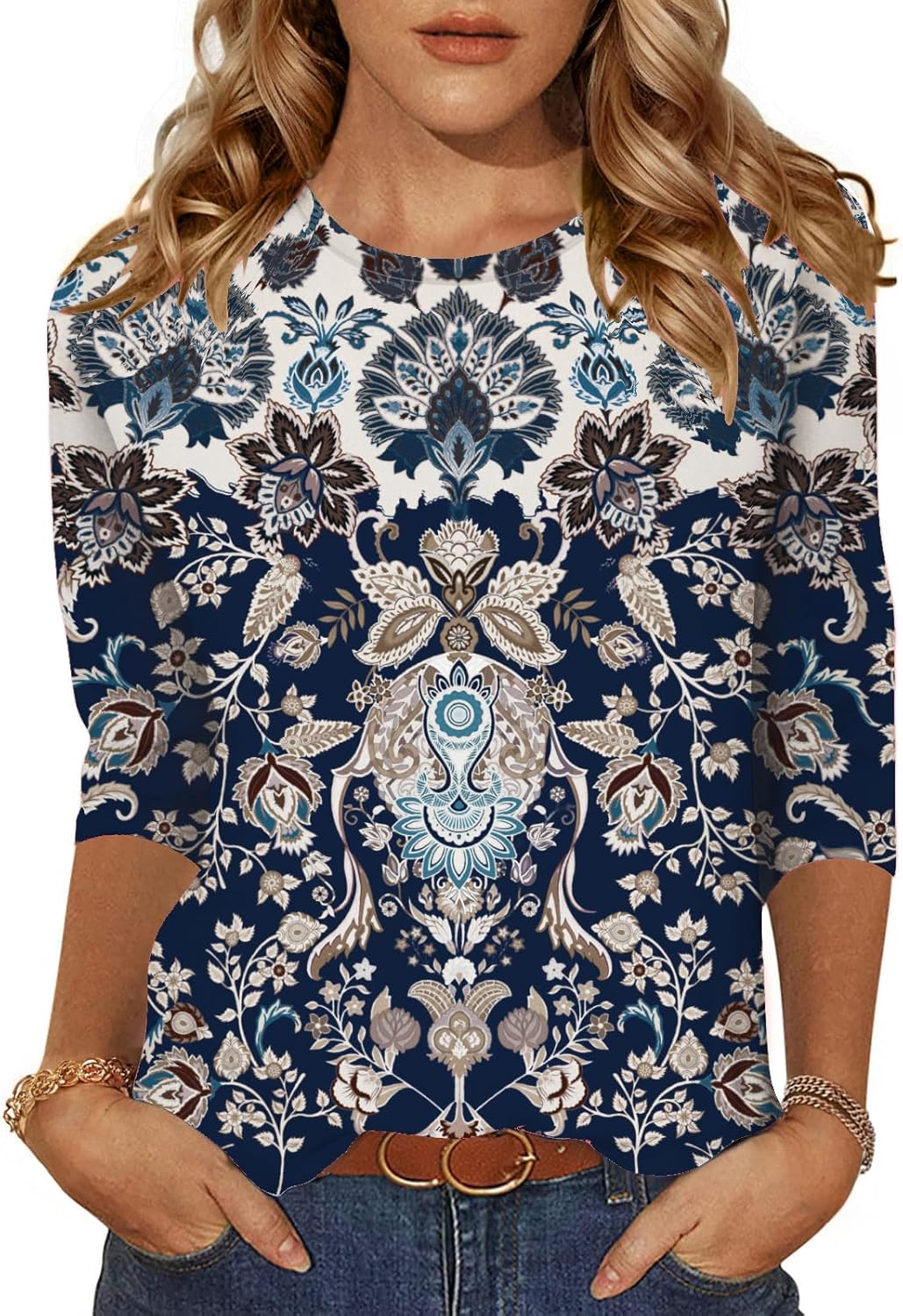 Navy Boho-mz873