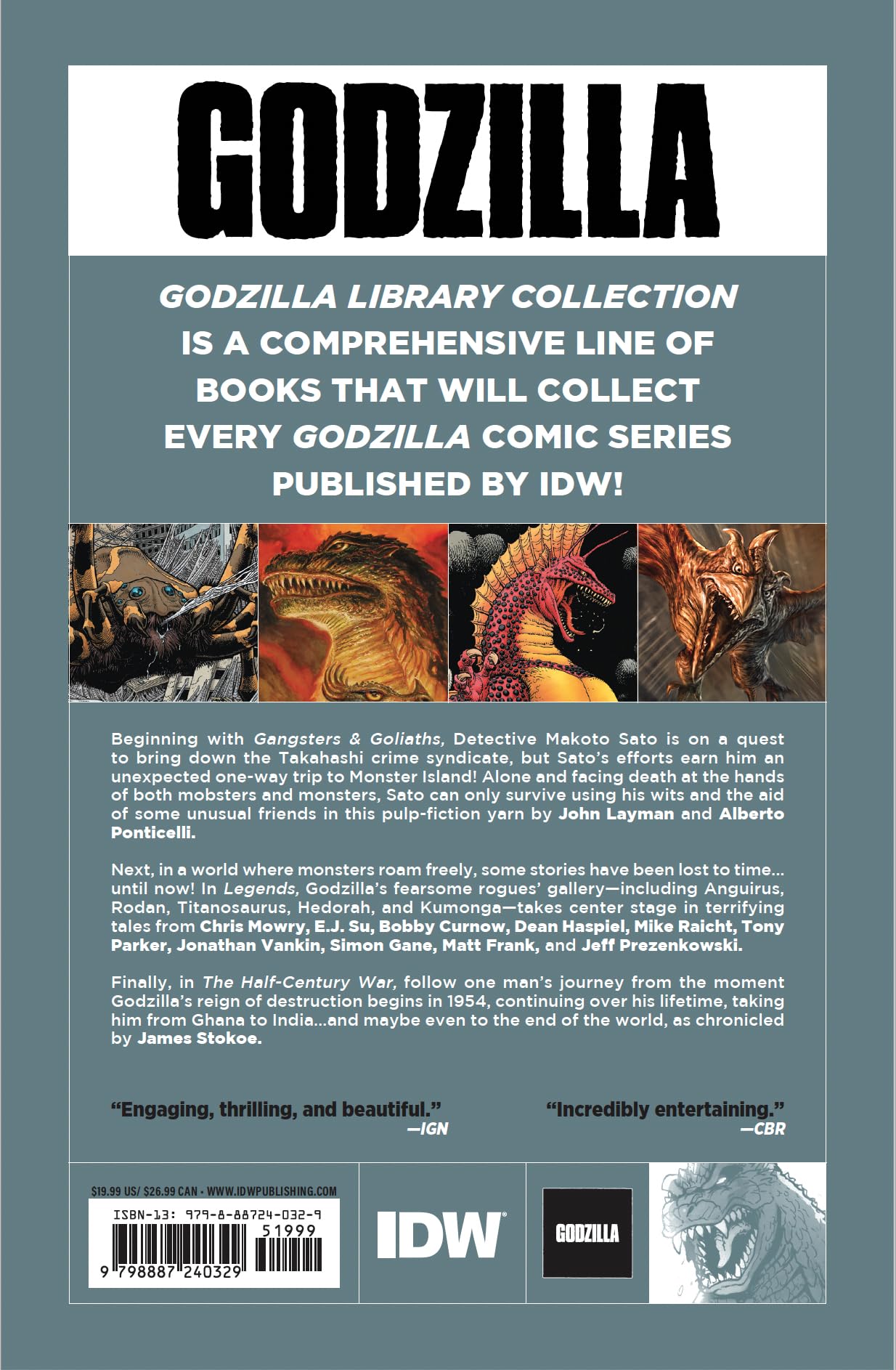 Godzilla Library Collection, Vol. 1
