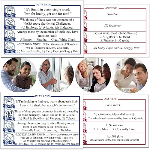 Miniatura 3 de Wit's End + Jinx = Juego de mesa de juego doble para adultos y noche de juegos familiares