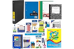 BAZIC Elementary School Supplies for Elementary Student (86 Count)