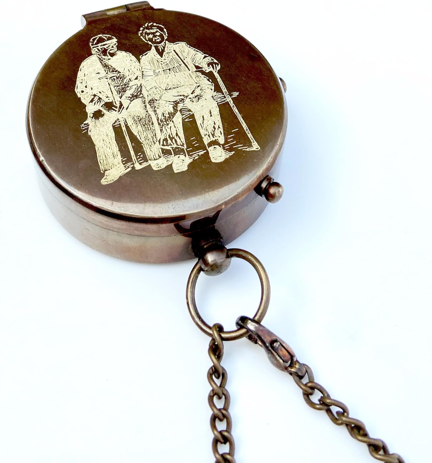 Grow Old Along with Me Engraved Anniversary Compass Gifts for Him or Her, Romantic Gift Ideas for Husband and Wife, Wedding Anniversary Decorations, Marriage Anniversary Gift for Men Women