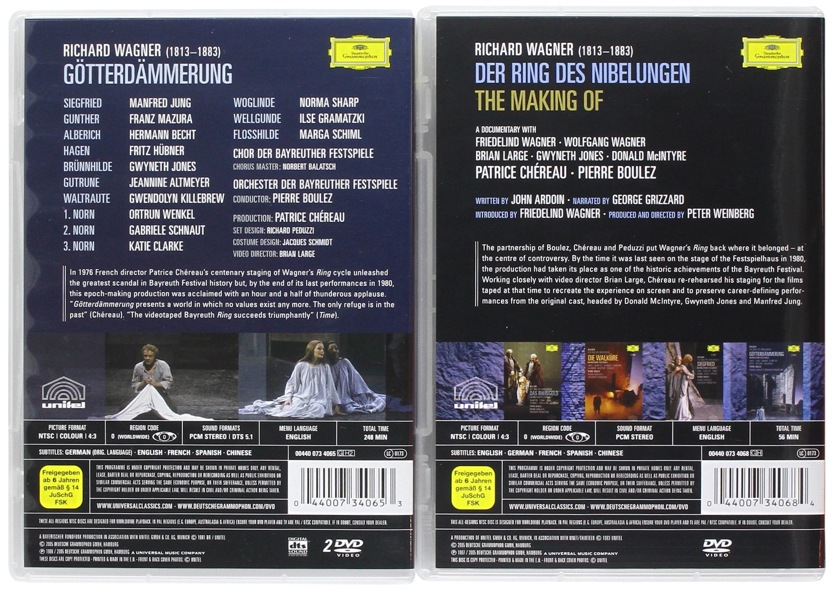 Der Ring Des Nibelungen (L'Anello Dei Nibelunghi)(Box8Dvd)
