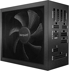 be quiet! Dark Power 13 750W Quiet Performance Power Supply | 80 Plus Titanium Efficiency | ATX 3.0 | PCIe 5 | Modular | BN659