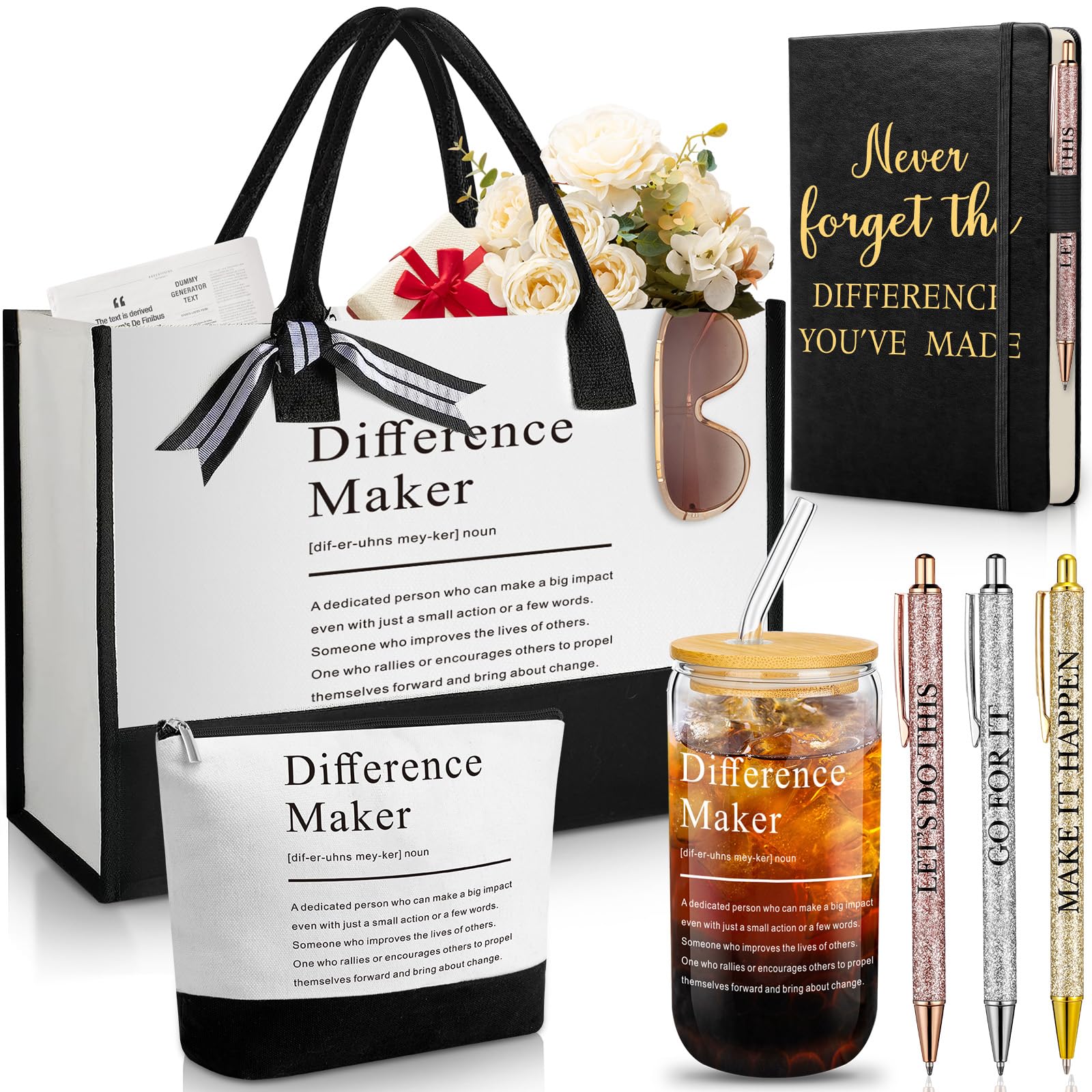 Funnymoom 7 Pcs Difference Maker Gift for Women