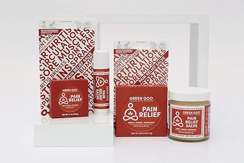 Miniatura 5 de Green Goo Crema natural para el cuidado de la piel, alivio del dolor con árnica, lata grande de 1.82 onzas