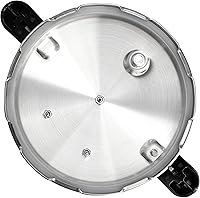 Vista 8 de MegaChef 24 Quart Large Capacity Aluminum Stovetop Pressure Cooker for Induction and Gas Stove-Tops