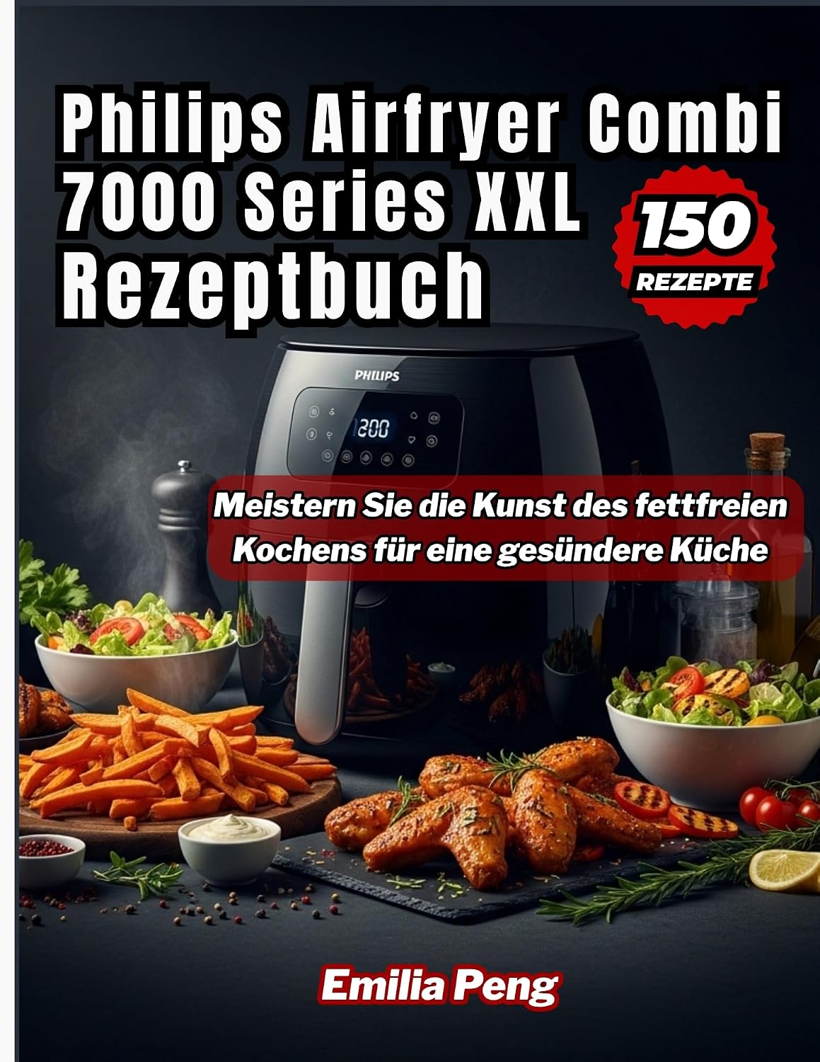 Philips Airfryer Combi 7000 Series XXL Rezeptbuch: Meistern Sie die Kunst des fettfreien Kochens für eine gesündere Küche (German Edition)
