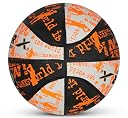 Vector X Power Rubber Moulded Indoor/Outdoor Basketball with Butyl Bladder, Black-White-Orange, Size: 7 (Suitable for Practice/Match/Training) + Free Air Needle gallery image