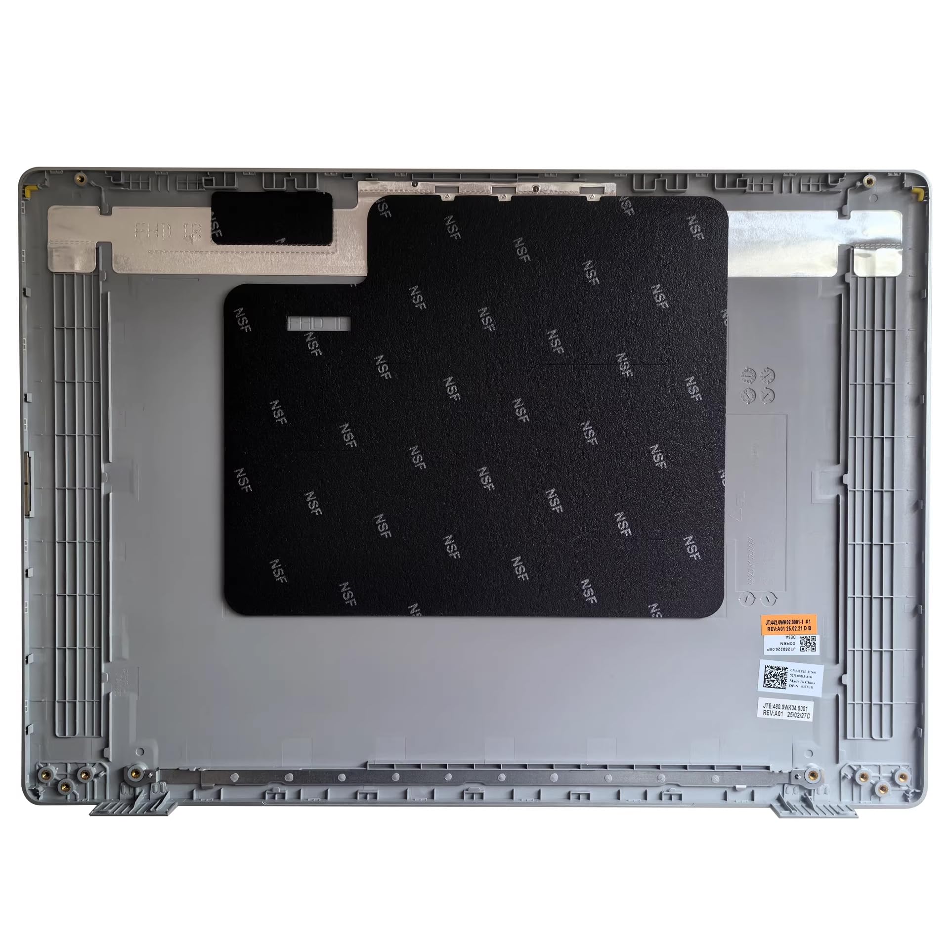 New for Pro 16 Laptop LCD Rear Back Cover Top Screen Case FHD IR 04TV1R 4TV1R