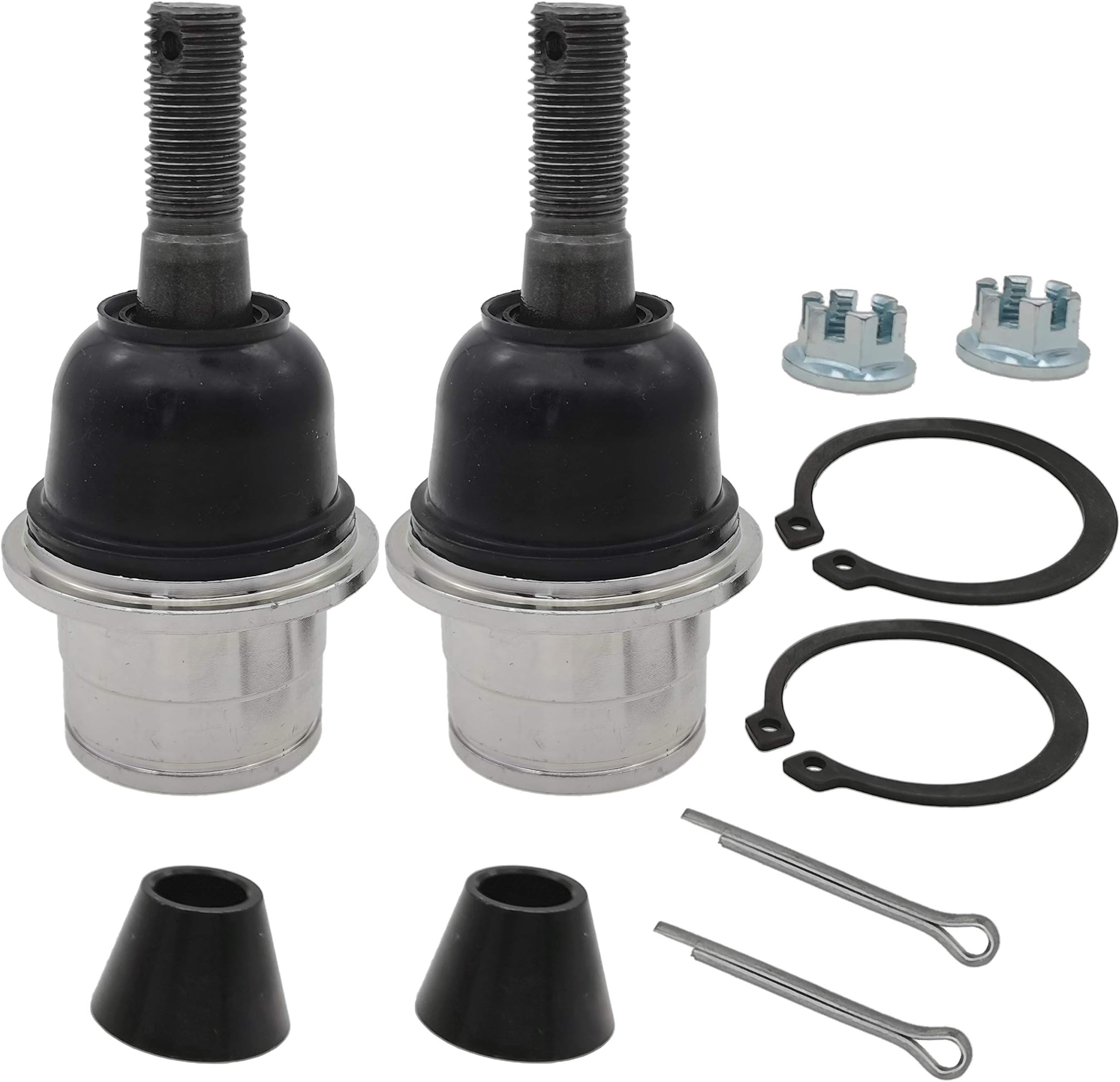 YCT 2 Pieces Ball Joint Kit 40014-AL55J 40015-AL55J Compatible with Nissan 350Z 2003-2009 Infiniti G35 2003-2007 Front Lower Control Arms