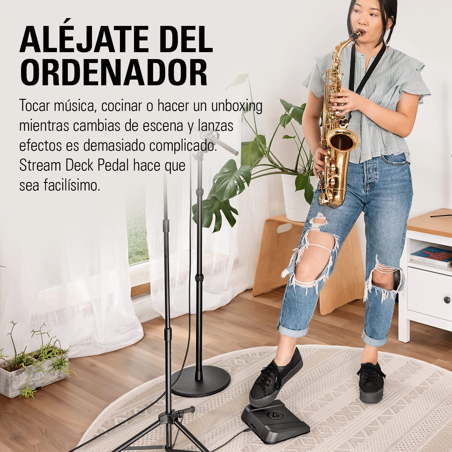Elgato Stream Deck Pedal, controlador manos libres