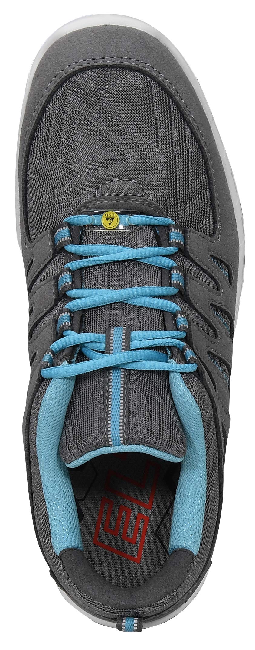 ELTEN Damen Maddie Grey Low ESD S1pSicherheitsschuh