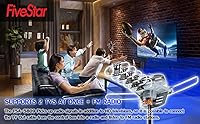 Vista 7 de Five Star Antena de TV HD para exteriores más potente de hasta 150 millas de largo alcance con rotación motorizada de 360 grados, radio UHF/VHF/FM