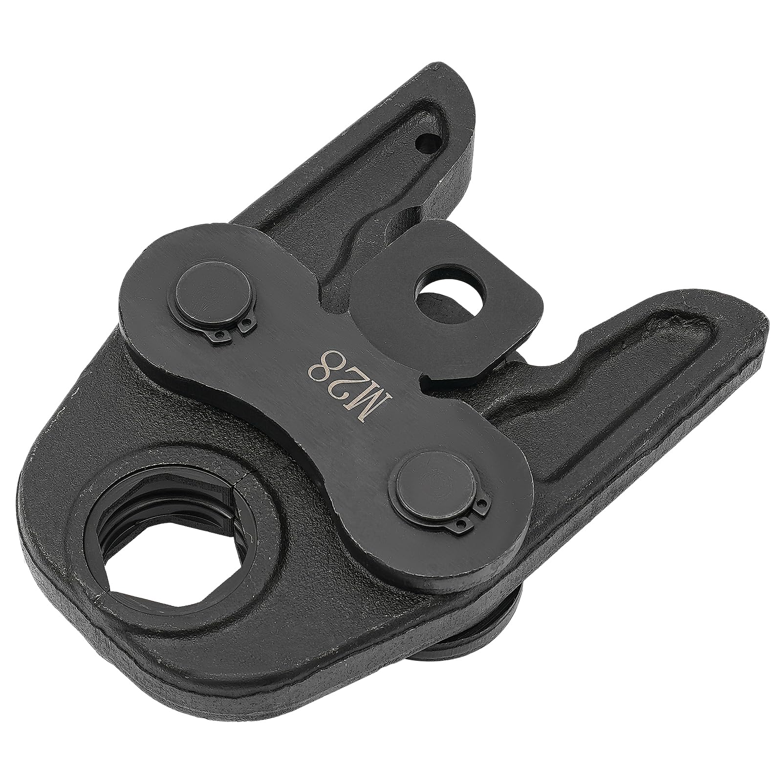 Mordaza de prensa M15/M18/M22/M28 para herramientas de prensado, φ15-28 mm, mordaza de 42 CrMo para tubo de 0,8-1,2 mm (M28)