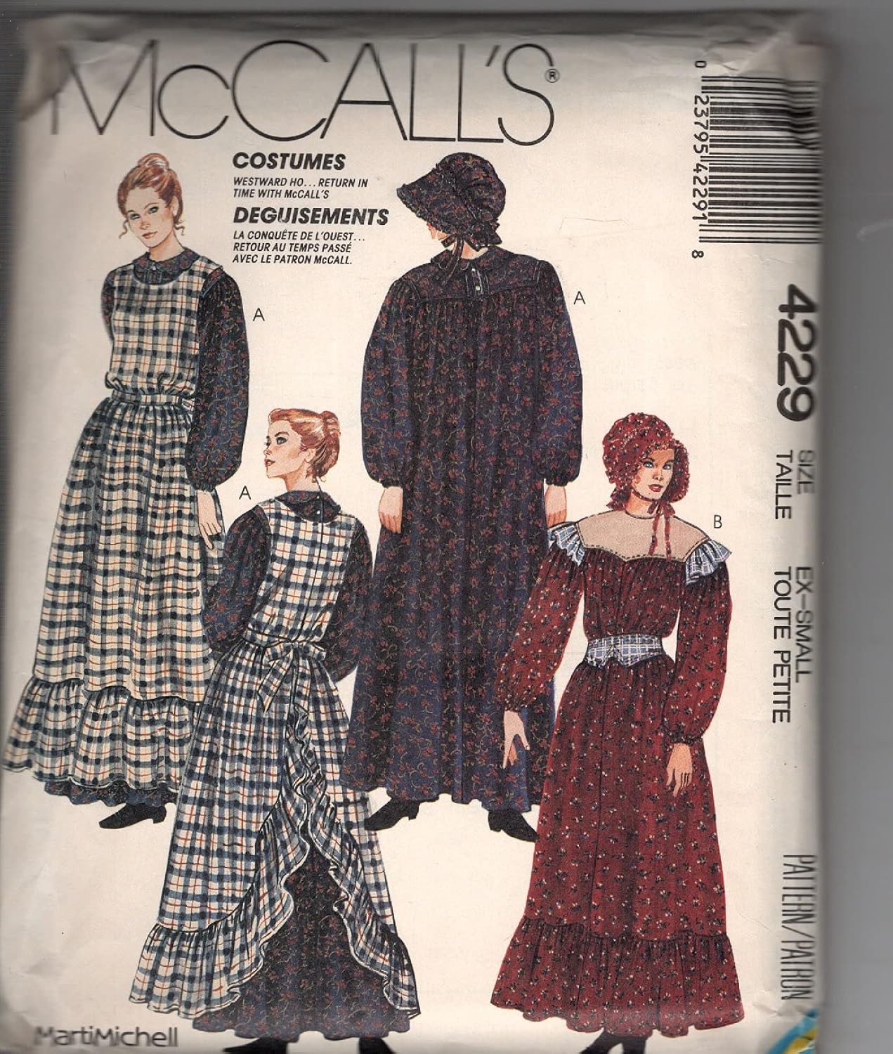 専用 McCall's Pattern 4229 Misse's Pioneer コスチューム サイズ
