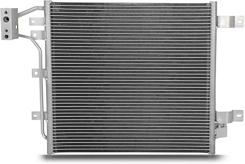 SCITOO Condensador de aire acondicionado 4239 compatible con Jeep Wrangler 2014-2015 para Jeep Wrangler 2012-2017 para Jeep Wrangler 3.6L 2018 para