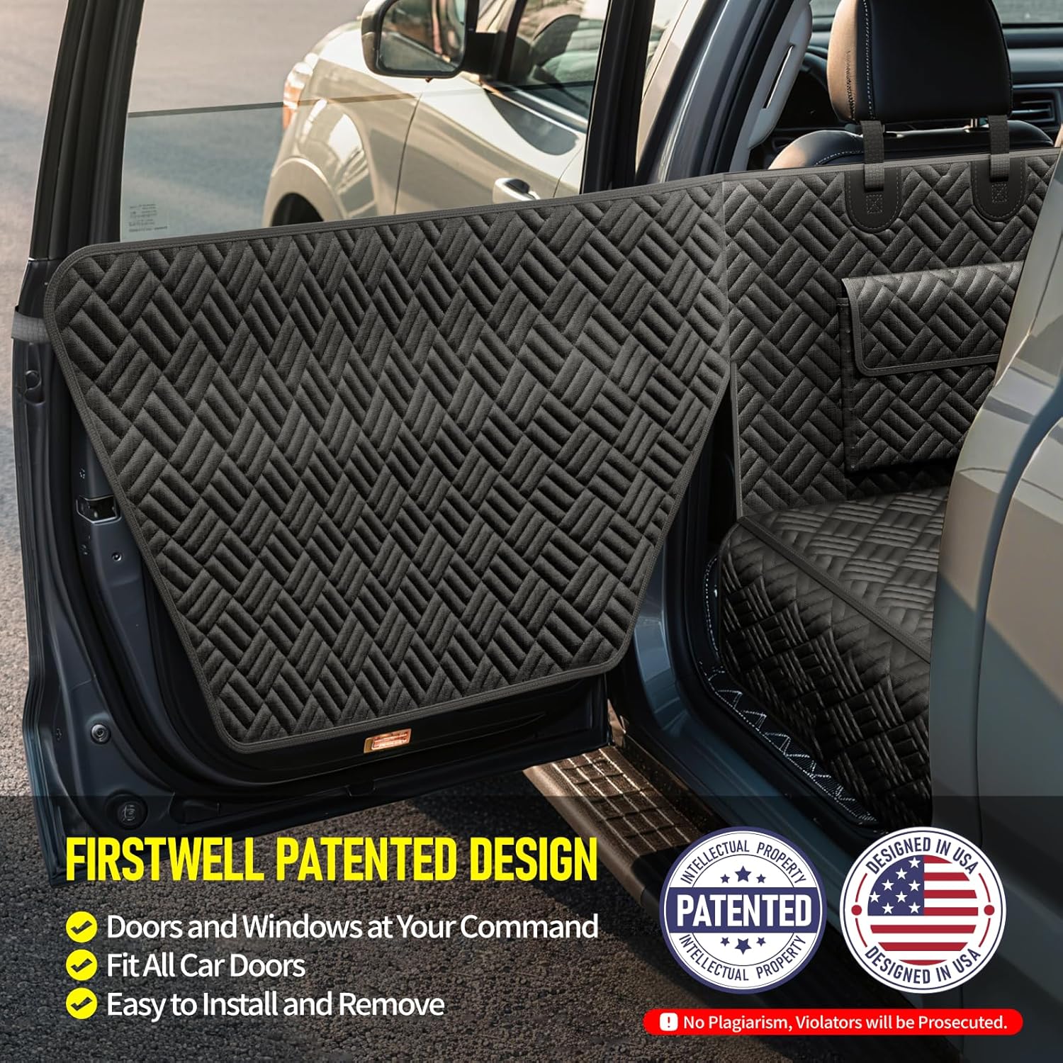 Ultimate Dog Car Seat Cover: Waterproof Comfort for Your Furry Friend!