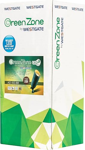 Miniatura 8 de Westgate Luz LED impermeable para paisaje, iluminación de seguridad direccional ajustable para patio, terraza, jardín, camino, área de piscina,