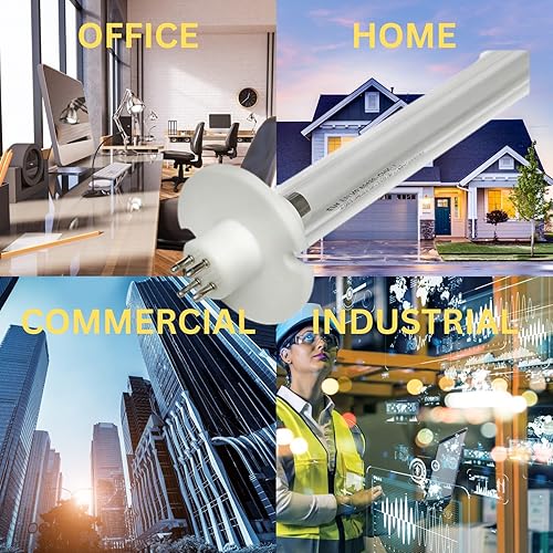 Miniatura 6 de LSE Lighting TUVL-215 TUVL-200-E - Lámpara UV de 15 pulgadas, compatible con sistemas Fresh-Aire AHU Series 1, APCO MAG 15, bombilla UVC de 2 años,