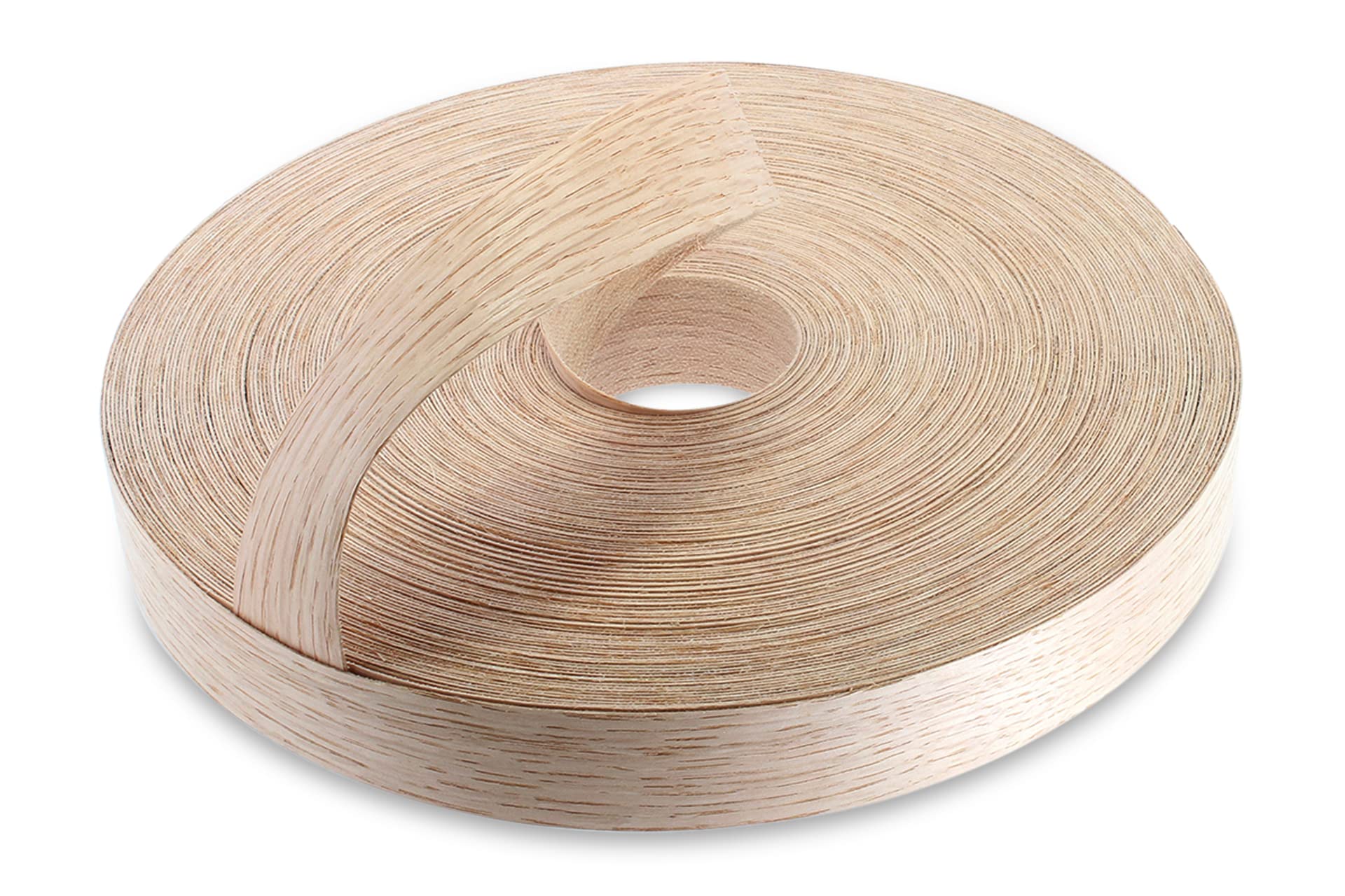 Woodpress Red Oak Woodpress® 30Mm Real Wood Pre-Glued Veneer Edging Tape – 50M Trade Roll – Iron-On Wood Application