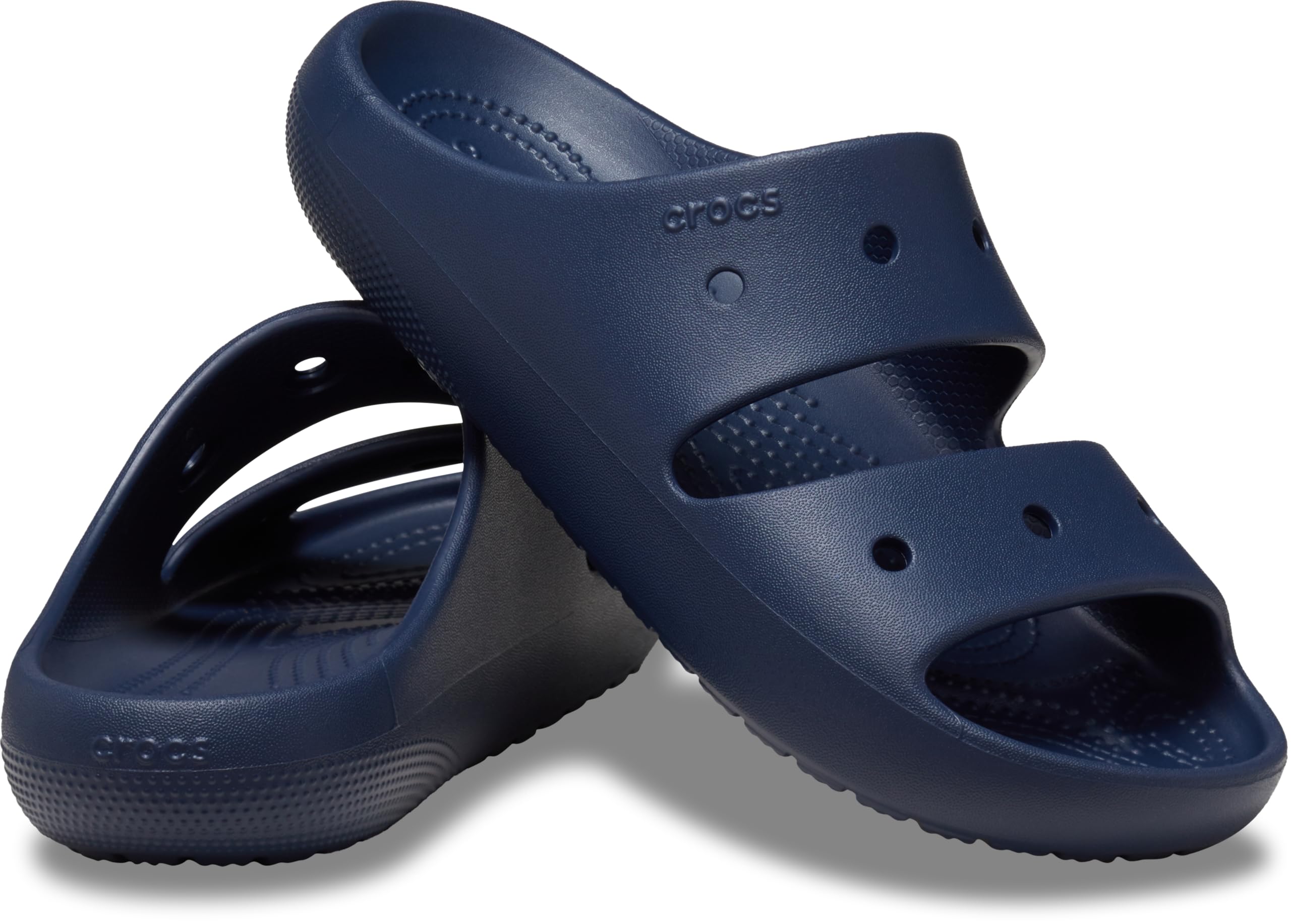 Crocs Unisex Adulto Classic Sandal v2 Sandalia, Navy, 38/39 EU