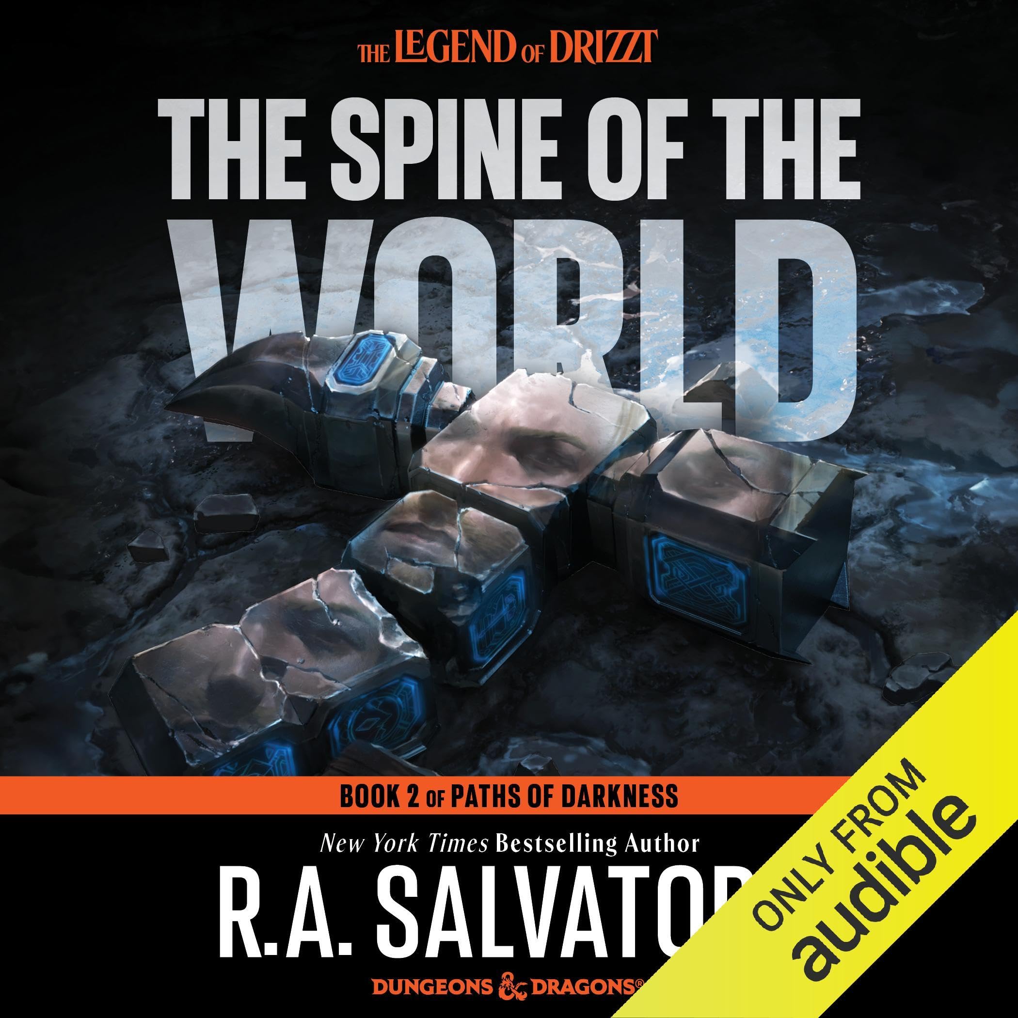 Cover art for The Spine of the World: Legend of Drizzt: Paths of Darkness, Book 2