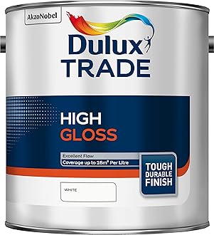 Dulux Trade High Gloss White 2.5L
