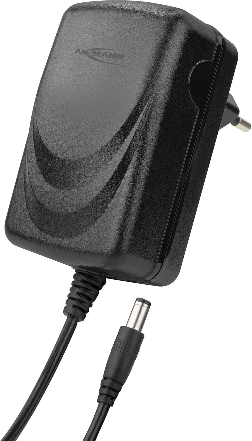 Ansmann 12 V Power Supply Router APS 12-2.5 Compatible with Fritz-Box 7590/7570/7530/7490/7430/7390/7360/7330/7270/7170/6660/6490/6340/4040/4040 20/3270/3170 Fritz Kabel Netzteil 12V DC 5530 Fritzbox