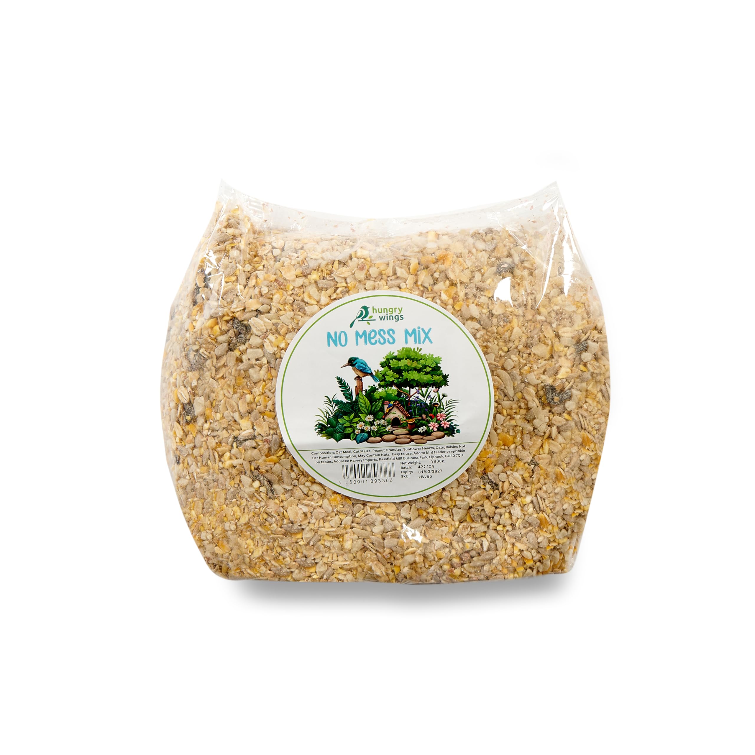 Wild Bird Food (1kg, No Mess Mix)