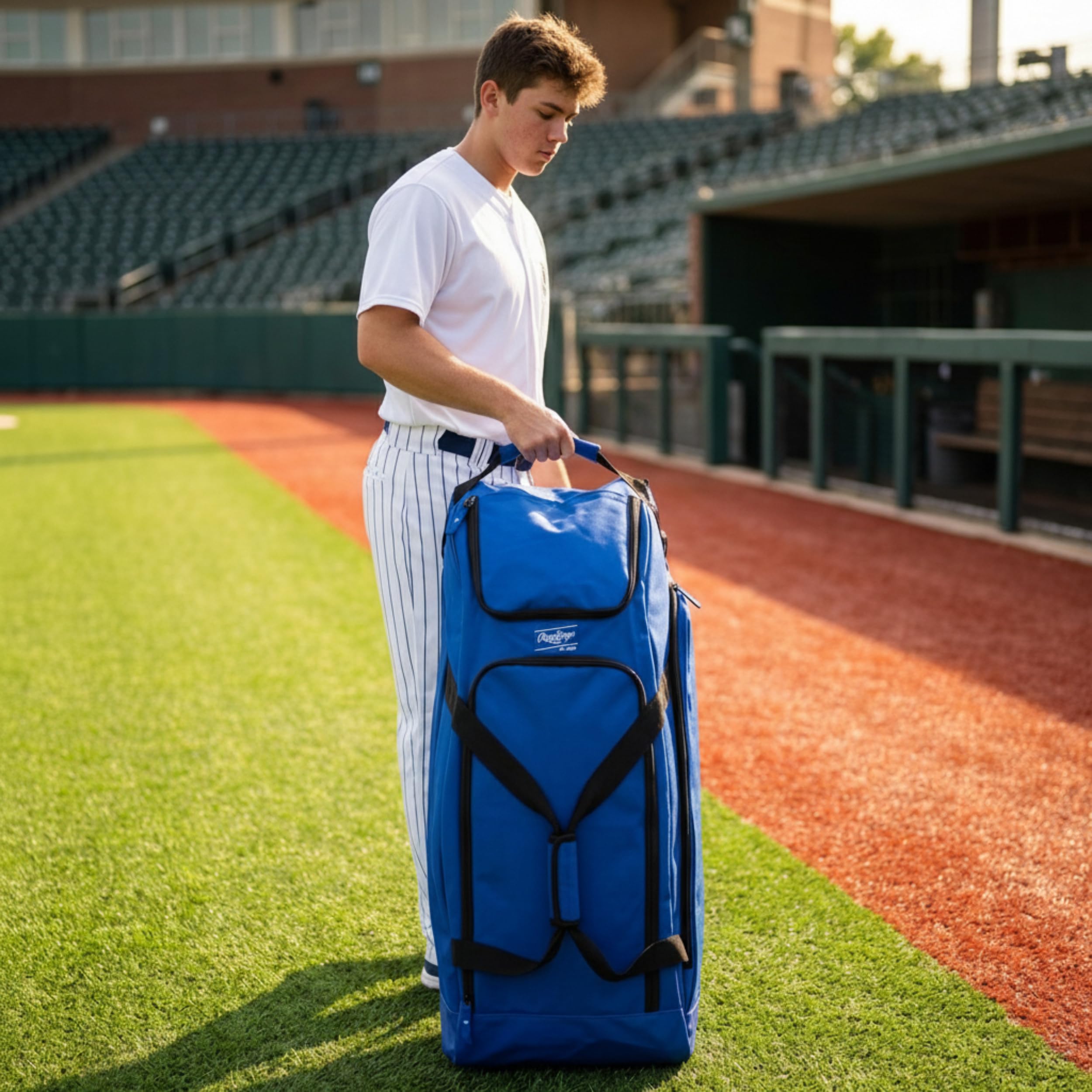 Rawlings | Bolsa de Equipo con Ruedas Workhorse | Béisbol y sóftbol | Múltiples Estilos