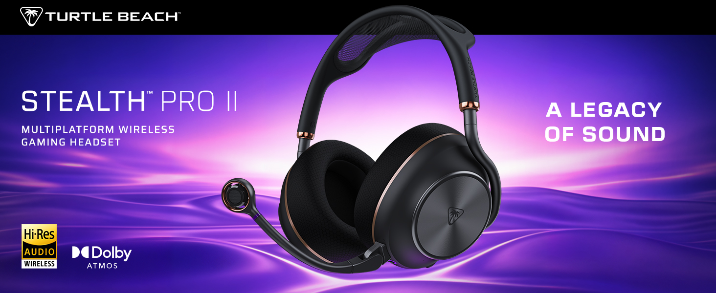 Amazon.com: Turtle Beach Stealth Pro II Premium Multiplatform