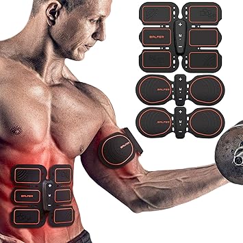 balfer EMS abdominal Muscle Stimulator electrónica ABS tóner ...