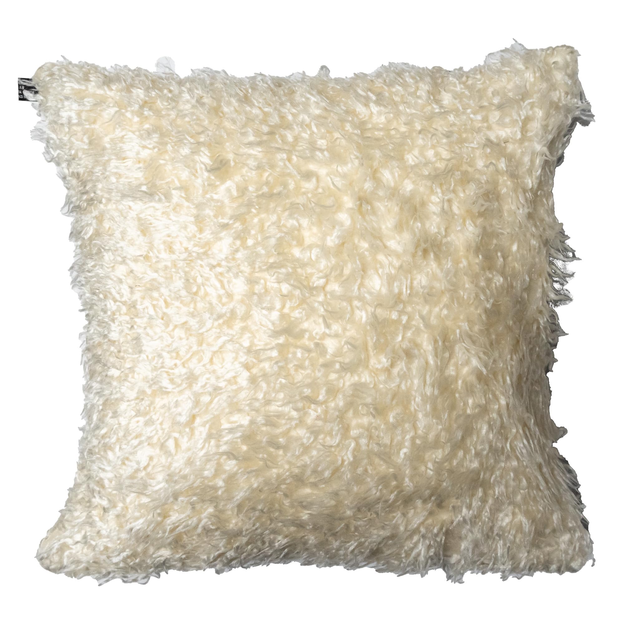 Curly Lamb Faux Fur Cushion Cover ~ Handmade
