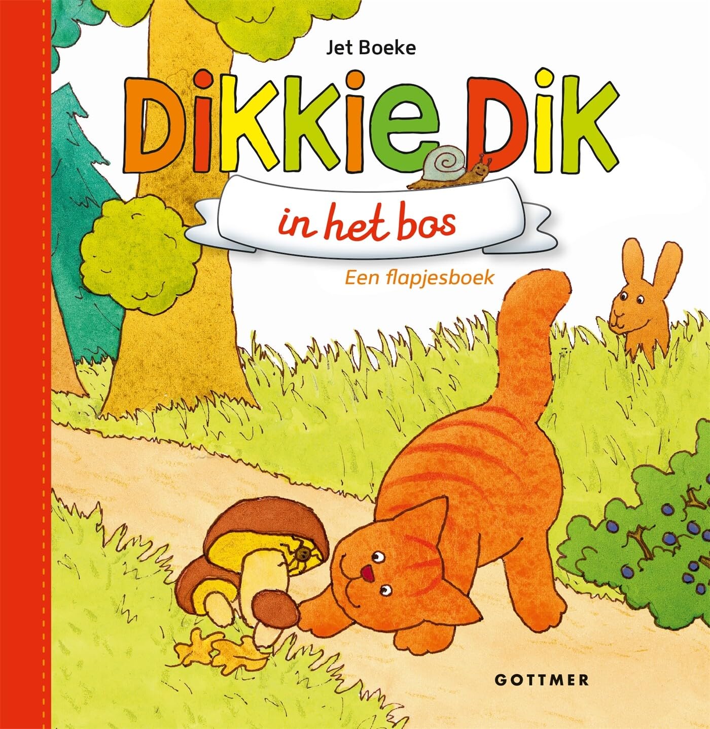 In het bos: een flapjesboek (Dikkie Dik)