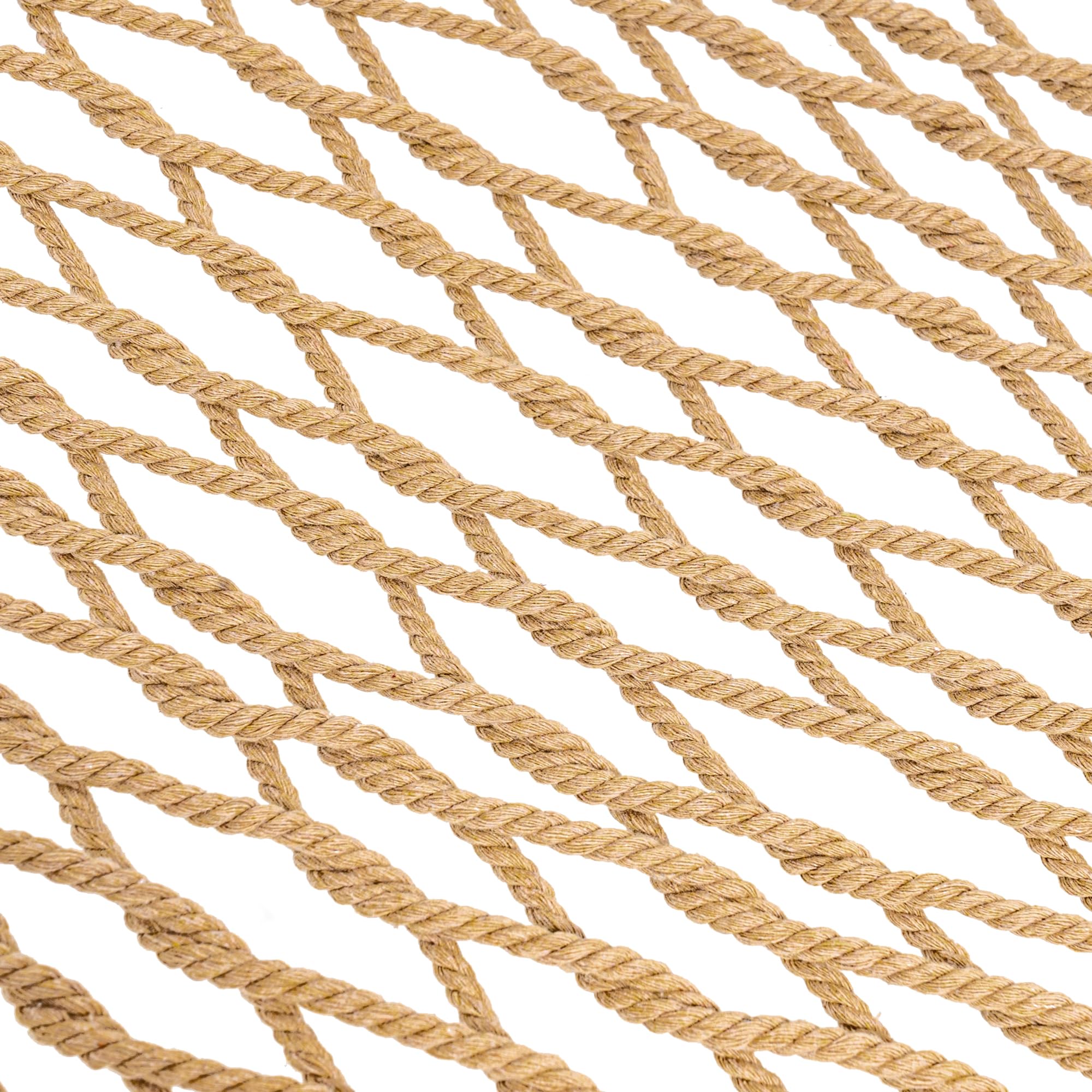 Lazy Daze Hamaca de cuerda tejida a mano doble para exteriores, se adapta a soporte de 12 a 14 pies | Hamaca de 11 pies para 2 personas, con barra separadora, correas de árbol, mosquetones, cadenas, capacidad de 450 libras