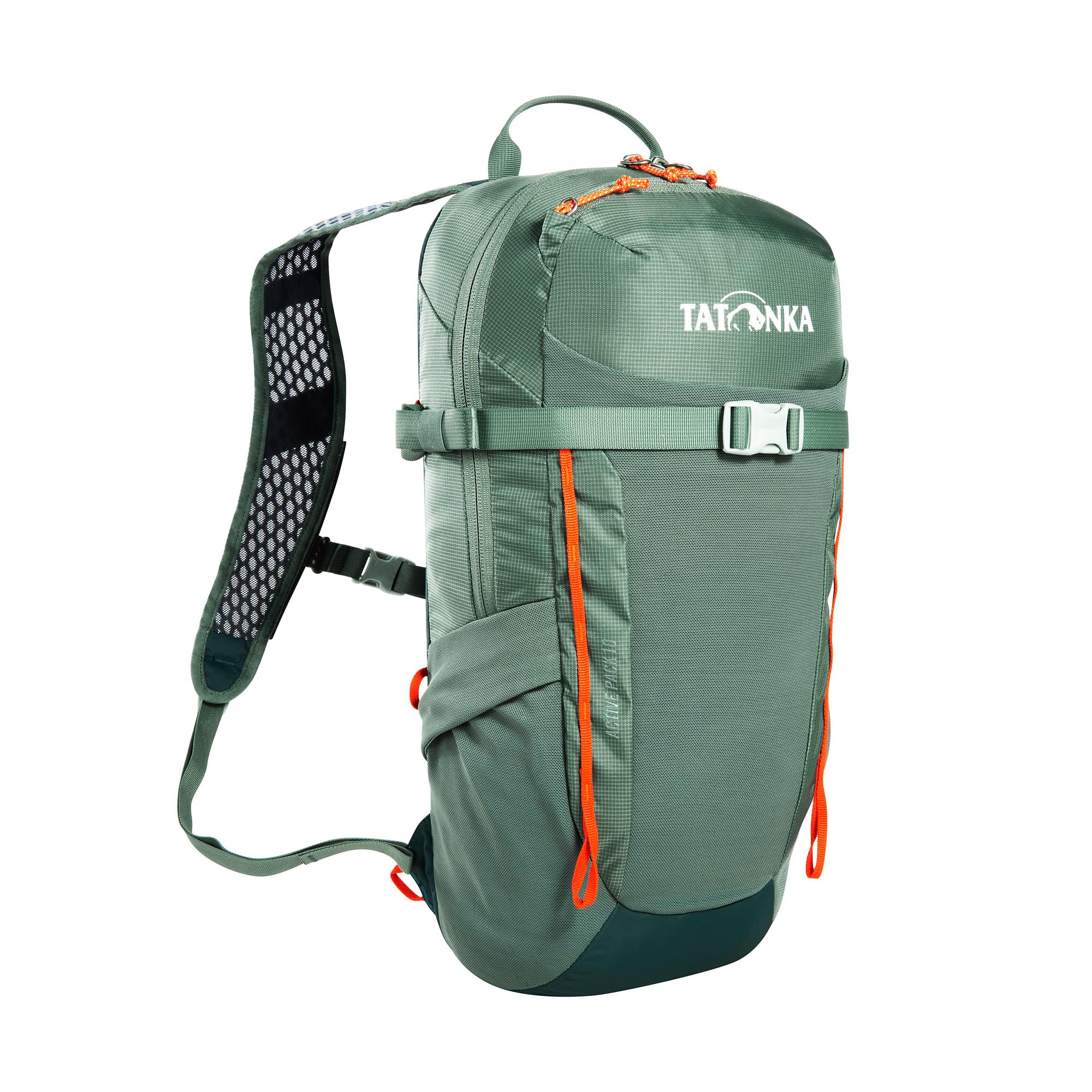 Tatonka Active Pack 10 - Kleiner, Leichter Rucksack mit Mehreren Fächern und Taschen, Trinkblasenfach und 10 Liter Volumen