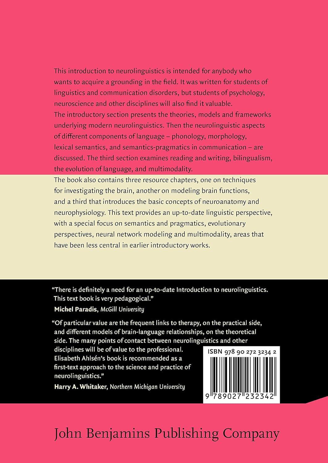 Introduction to Neurolinguistics (Not in series)