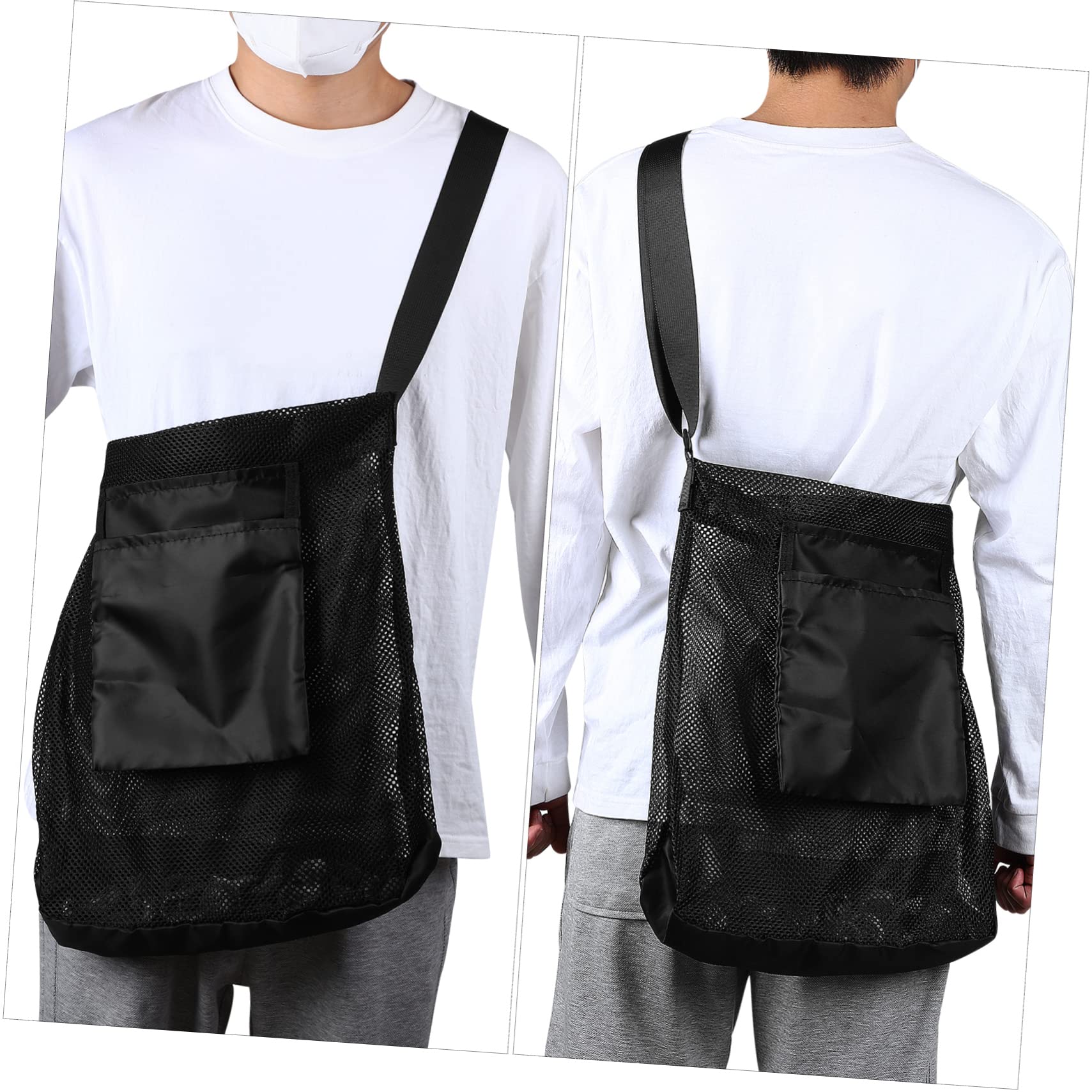 2piezas Bolsa Para De Malla Transpirable Bolsas Para Recolección De Hongos Con Correa Hombro Para Recolectar Al Aire