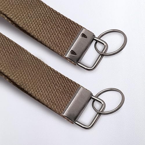 Miniatura 3 de Accesorios para llavero, 40 piezas de accesorios de llavero de 1 pulgada con anillo dividido para llavero de pulsera, cordón para llaves, kit de