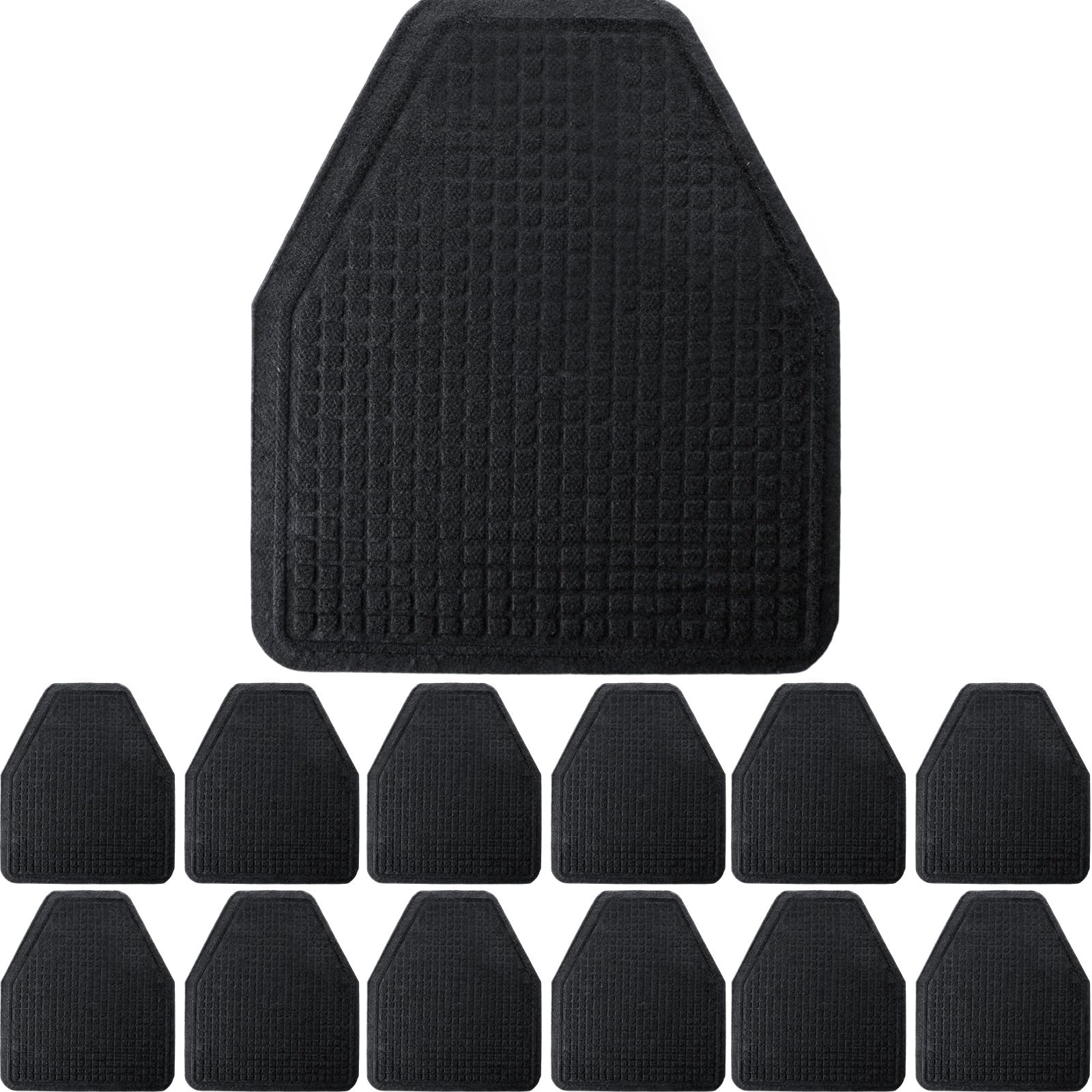 Tapis d'urinoir Nuanchu lot de 6 pour sol de salle de bain anti-odeurs