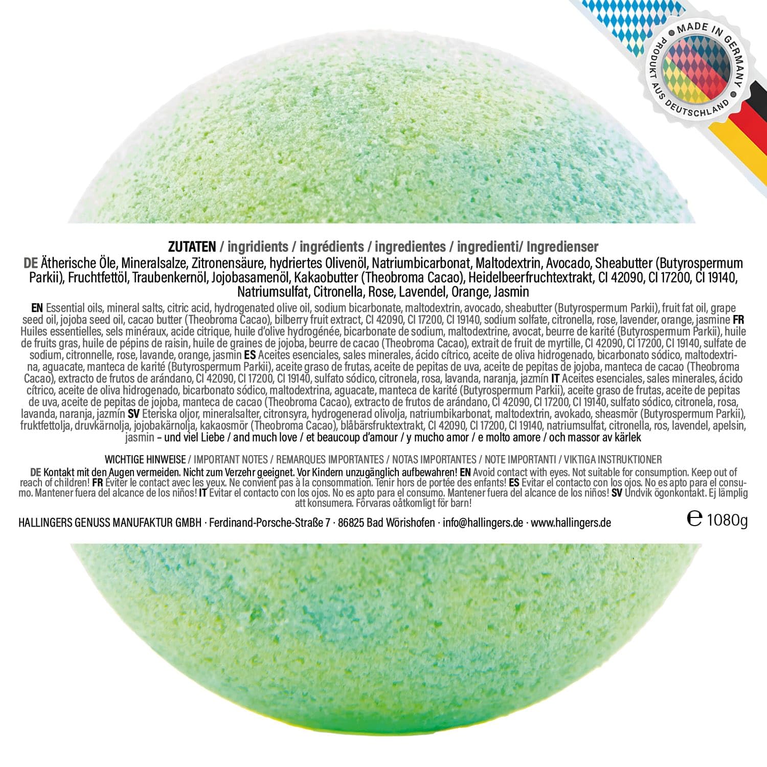 Hallingers Genuss Manufaktur Badebomben Weihnachts-Geschenk-Set - 24x Badekugeln Bath Bombs in edler Geschenkbox, Frauen Badeperlen-Wellness & Spa "Schöne Weihnachten", Weihnachten für Frauen Männer
