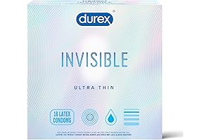 Durex Invisible Condoms: FSA Eligible, Ultra-Thin Protection
