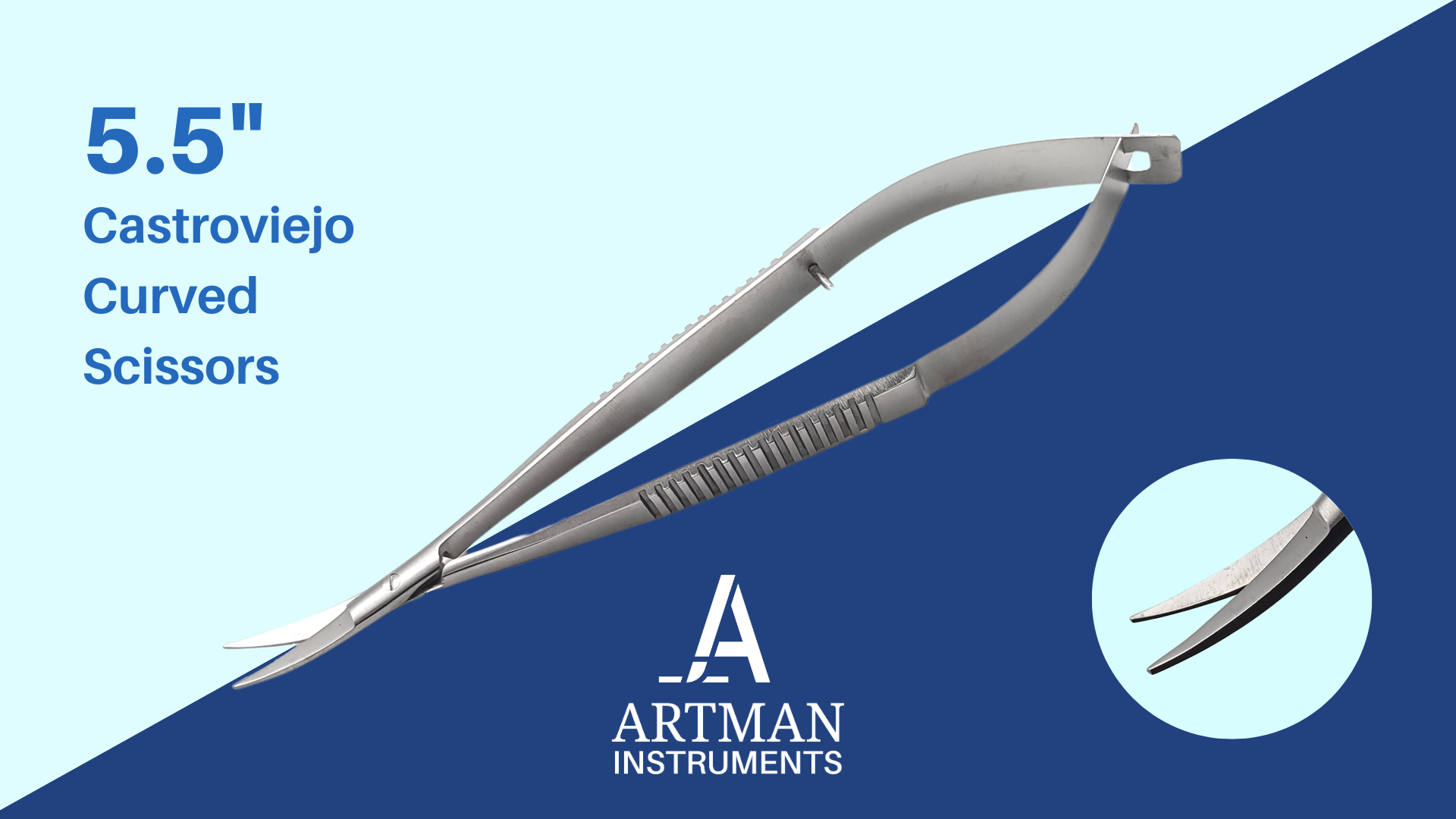 Amazon.com: ARTMAN INSTRUMENTS Micro Castroviejo Scissors 5.5