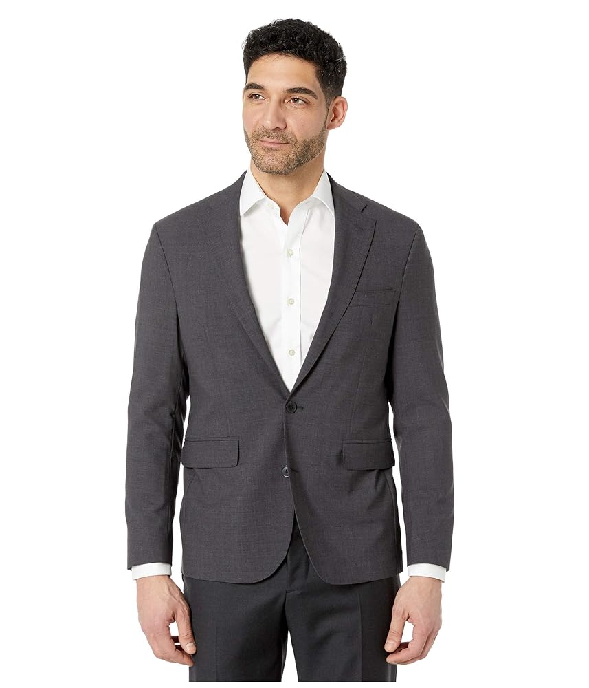 Cole Haan Men's Stretch Suit Separate Pants - Slim Fit Wool Blend Dress Pants