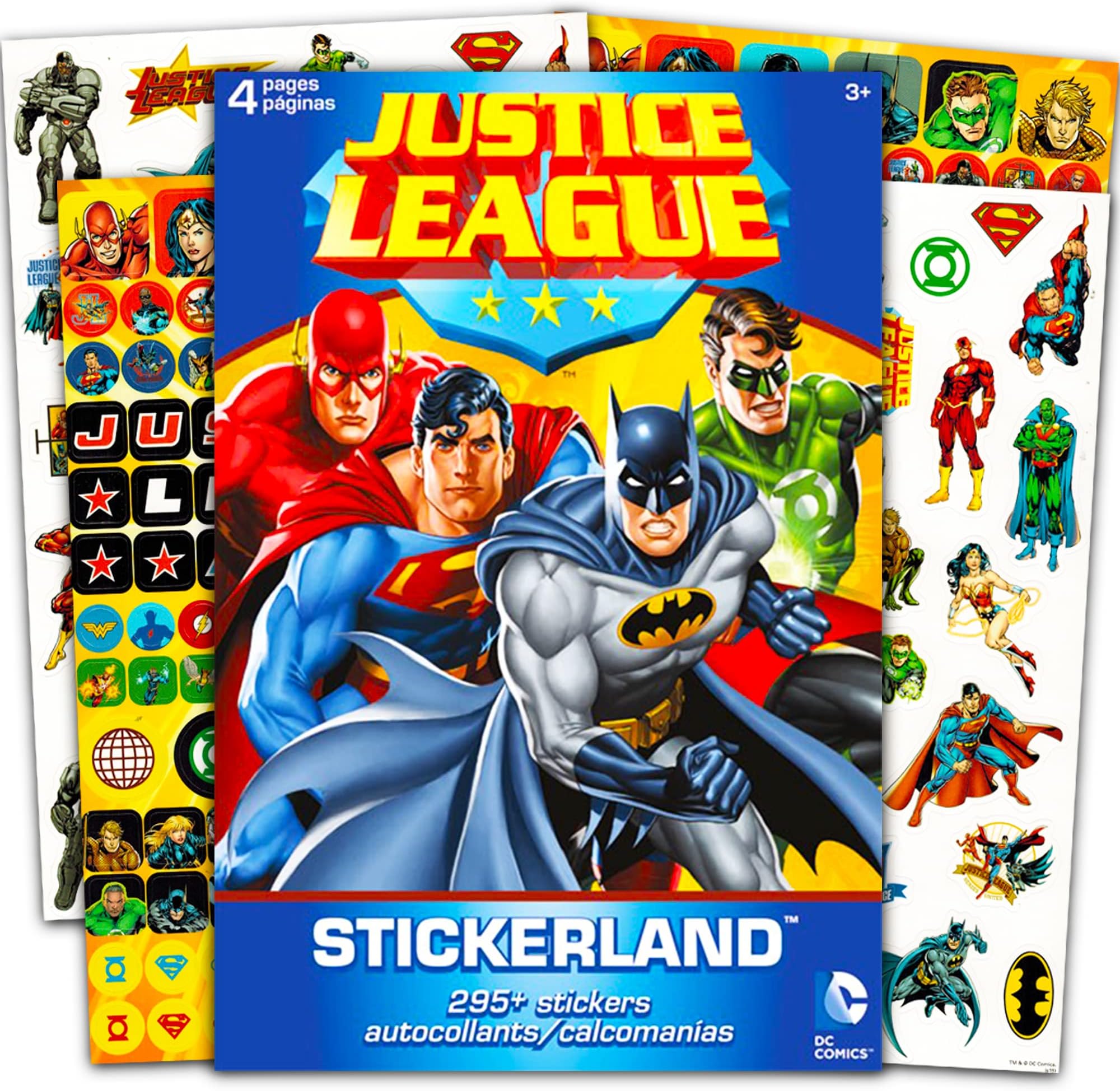 DC Comics Justice League Stickers ~ 295 Reward Stickers