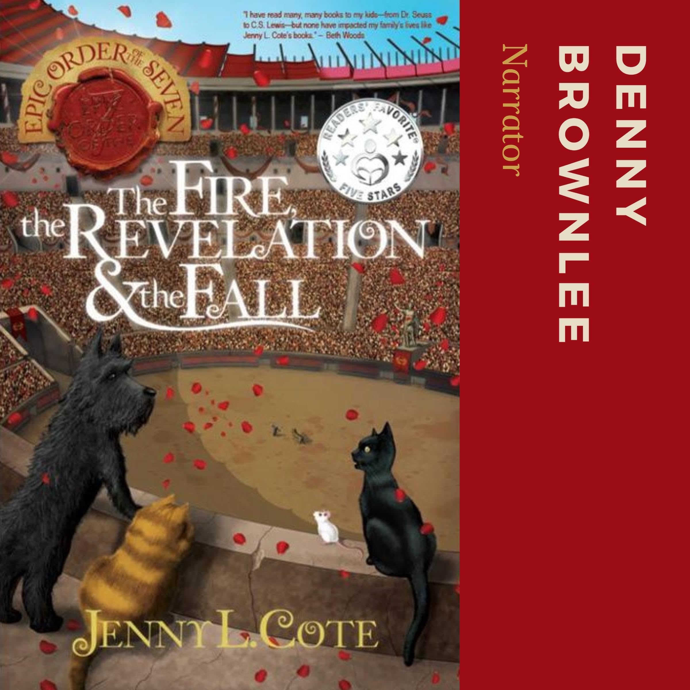 Cover art for The Fire, the Revelation and the Fall